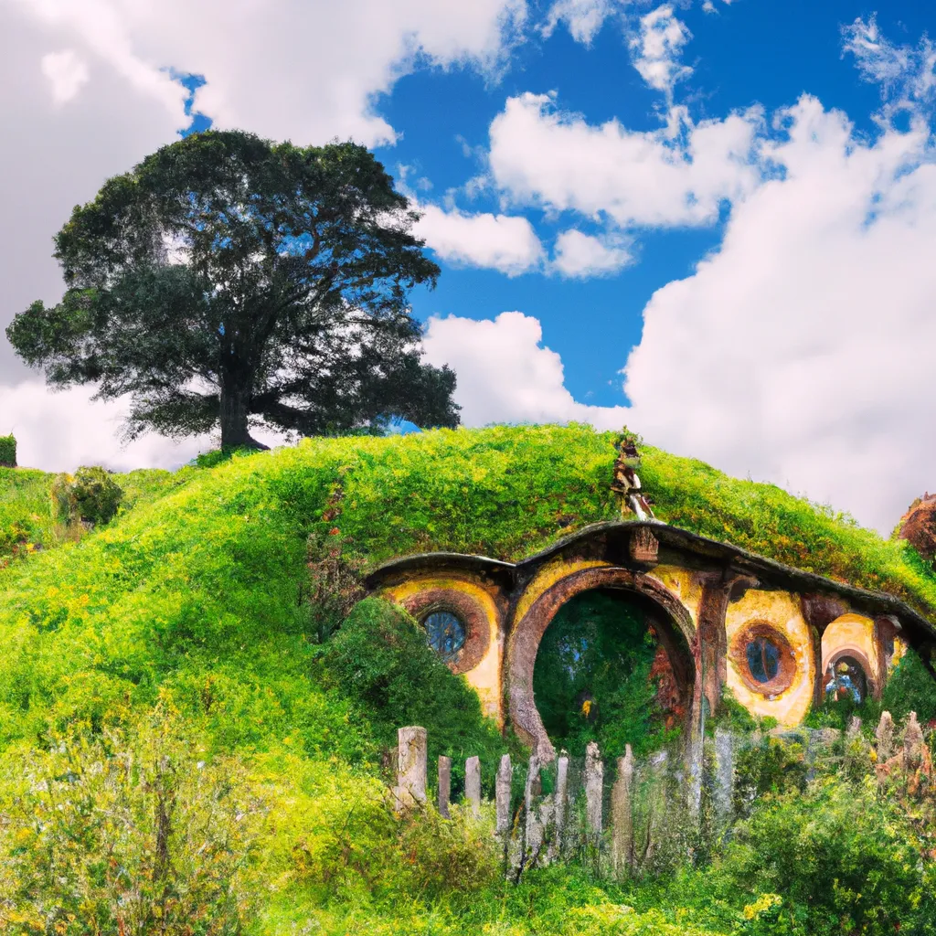 Hobbiton Movie Set